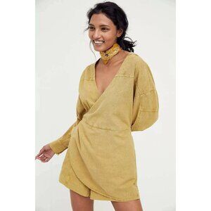 Women's - Free People Lia Wrap One Piece Romper, Size 4